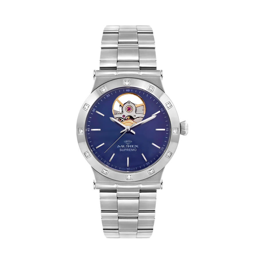 Murex Supremo Collection Blue Dial Ladies Watch MUA652-SS-D-9