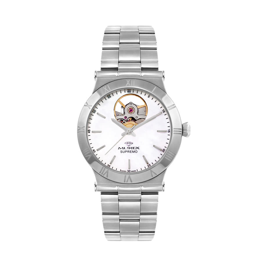 Murex Supremo Collection Mother of Pearl Dial Ladies Watch MUA652-SS-7