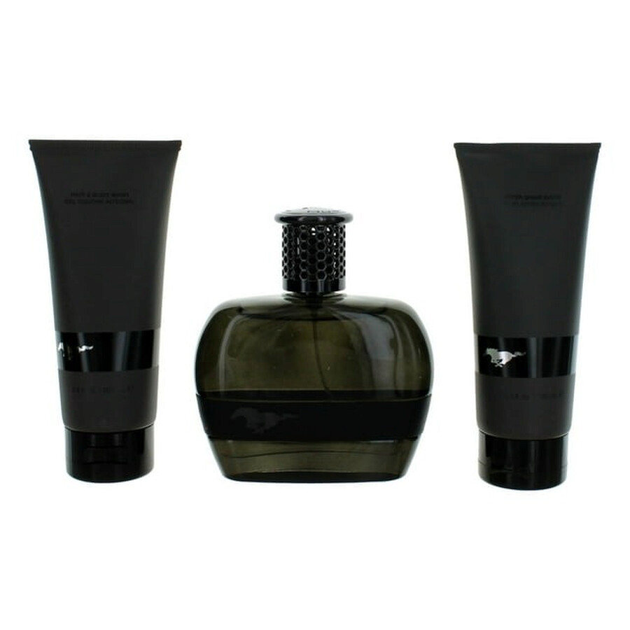 Mustang Men's Black Gift Set Fragrances 849017009480
