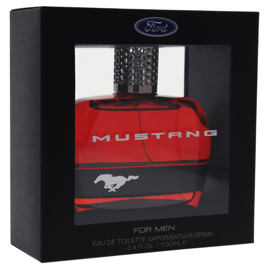 Mustang Men's Red Edt Spray 3.4 oz Fragrances 849017005130 In Yellow/purple/red