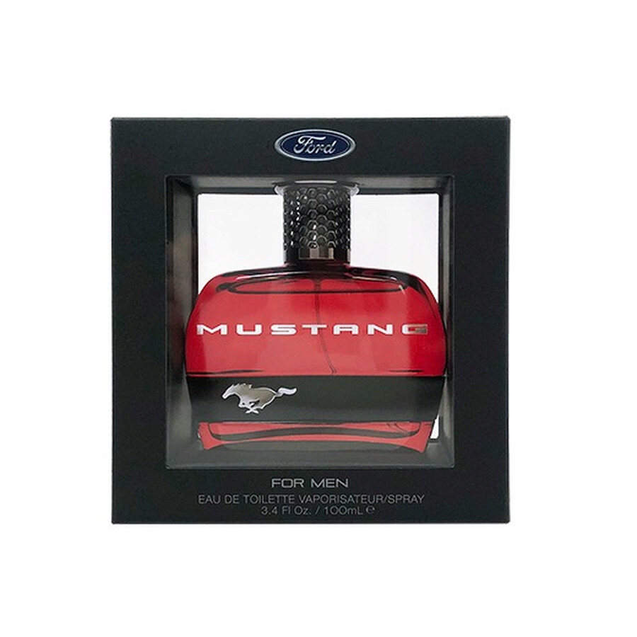 Mustang Men's Red Edt Spray 3.4 oz Fragrances 849017005130 In Yellow/purple/red