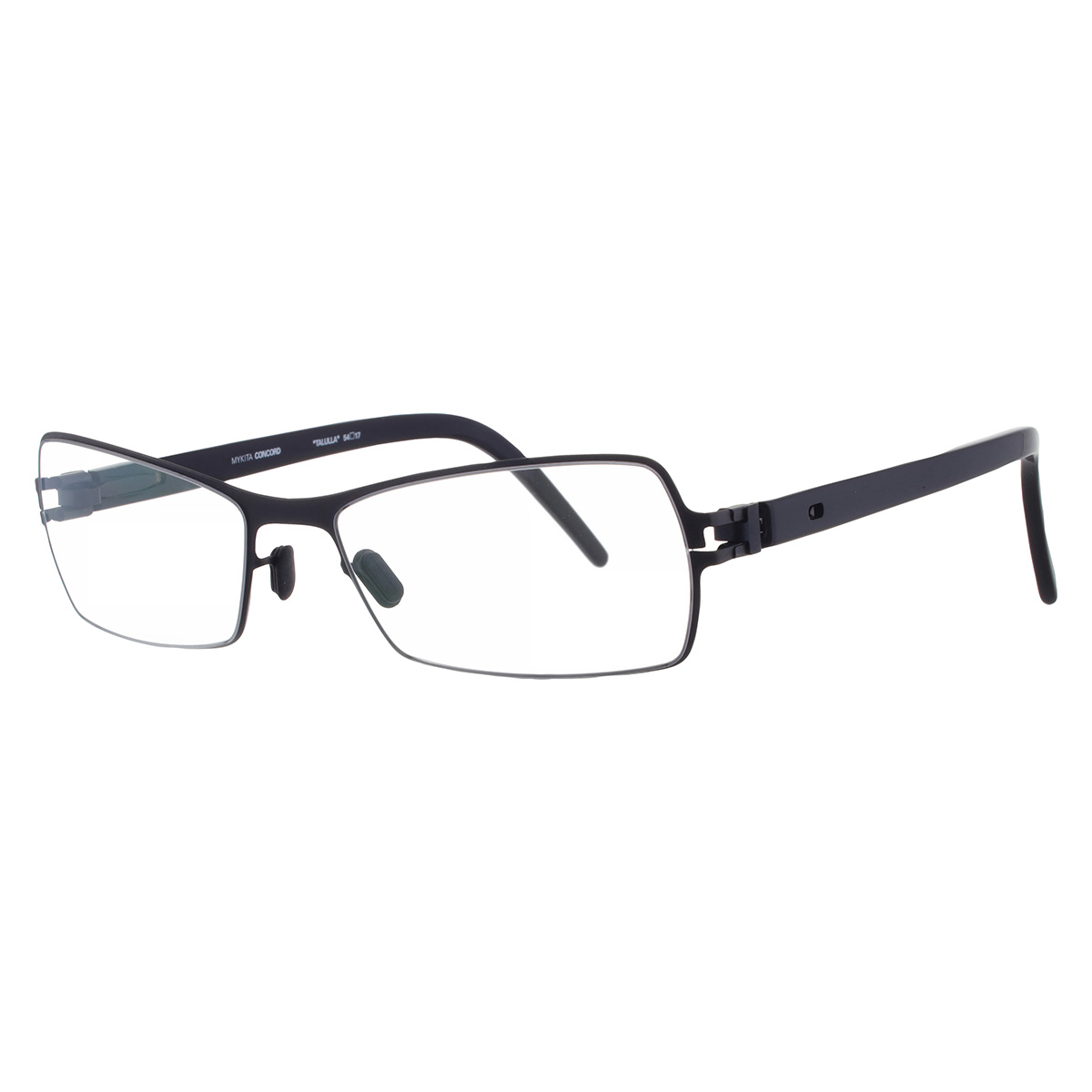 Concord-talulla-black-black Demo Horn Unisex Eyeglasses
