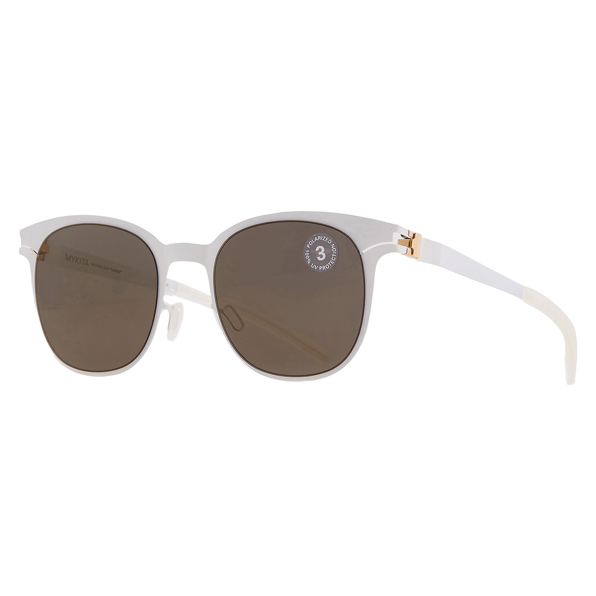 Mykita Grey Oval Unisex Sunglasses DECADES-LIANNE 184 50  display picture 3