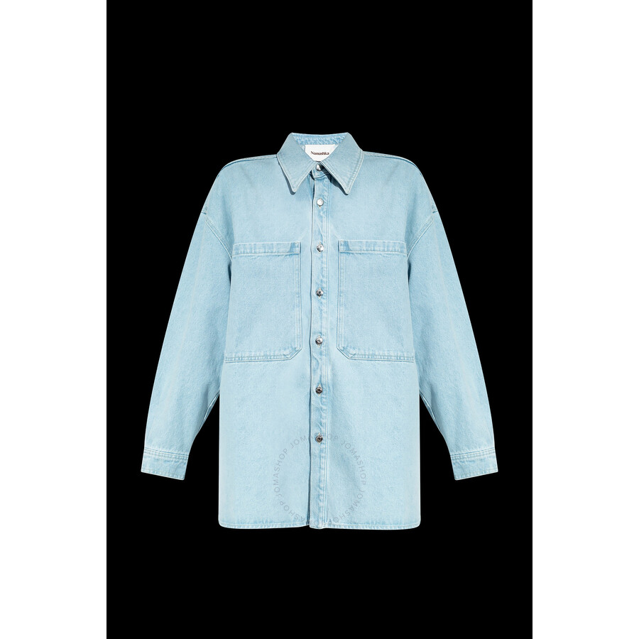 Nanushka Beaux Denim Dress