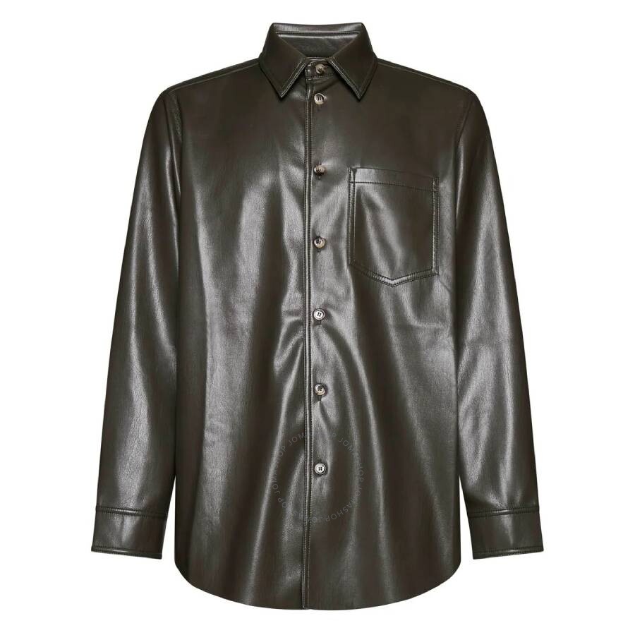Nanushka Soil Landis Alt-leather Shirt