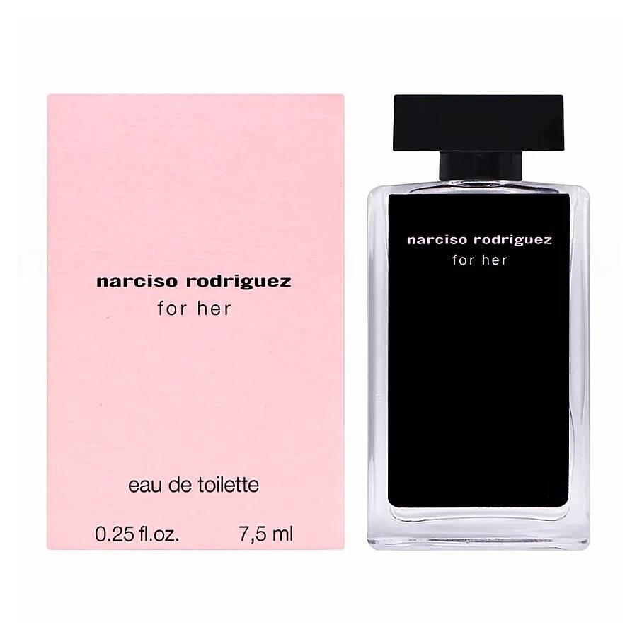 Narciso Rodriguez Ladies For Her Edt Spray 0.25 oz Fragrances 3423478950153