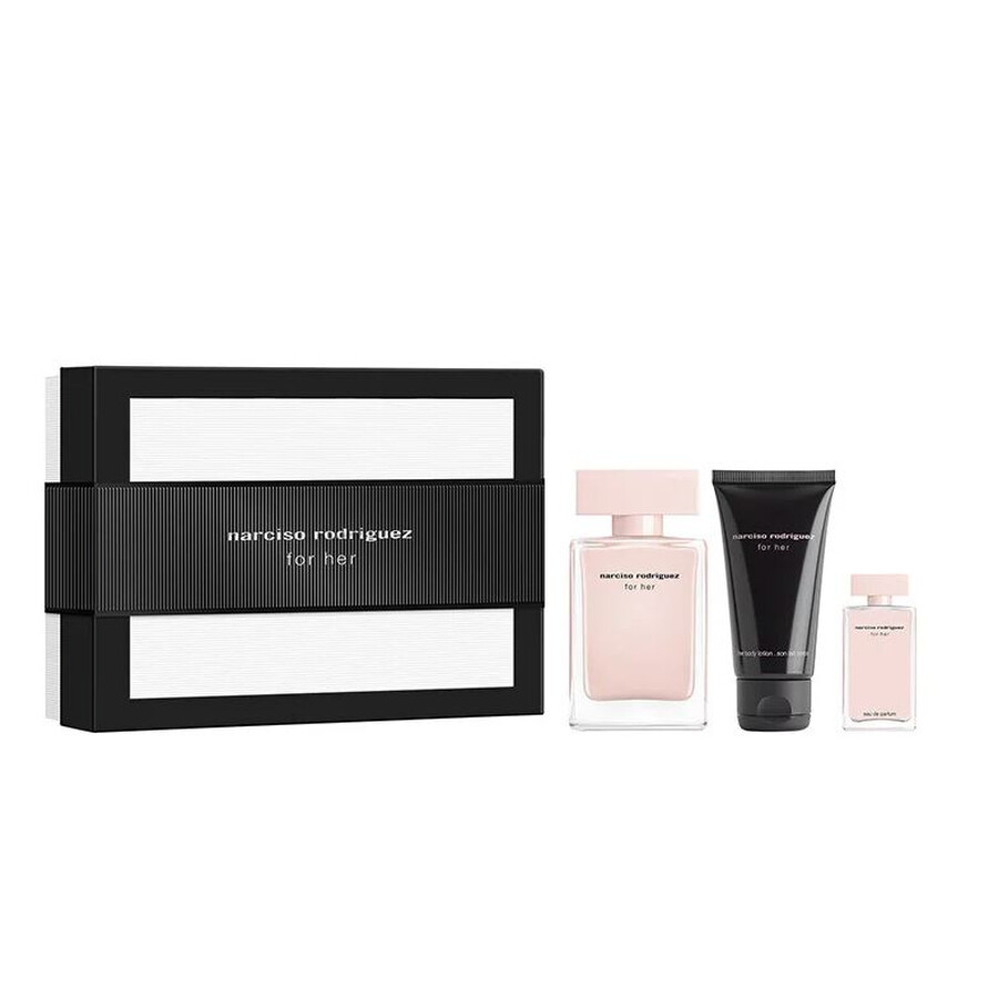 Narciso Rodriguez Ladies For Her Gift Set Fragrances 3423222133696 In Multi