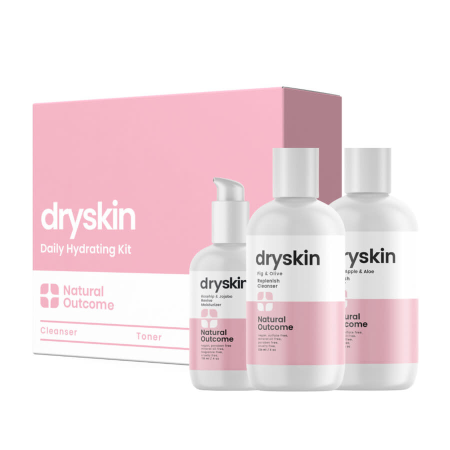 Natural Outcome Dry Skin Daily Hydrating Regimen Gift Set Skin Care 753122943273