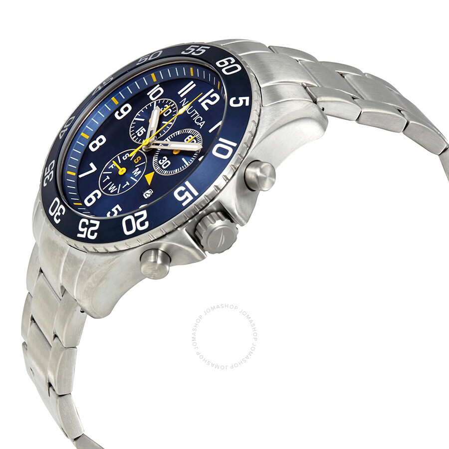 Nautica Chronograph Blue Dial Men's Watch NAI17508G Nautica Watches