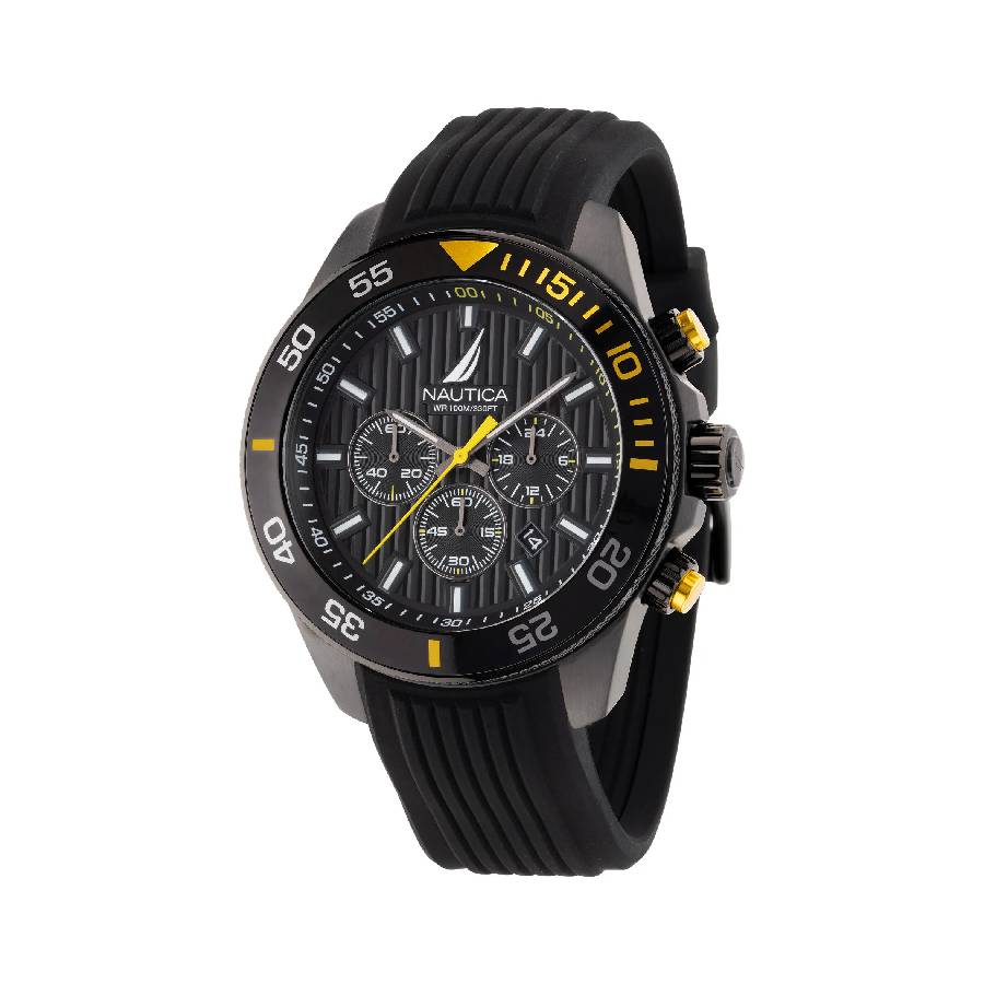 Nautica Chronograph Quartz Black Dial Men's Watch NAPNOS302