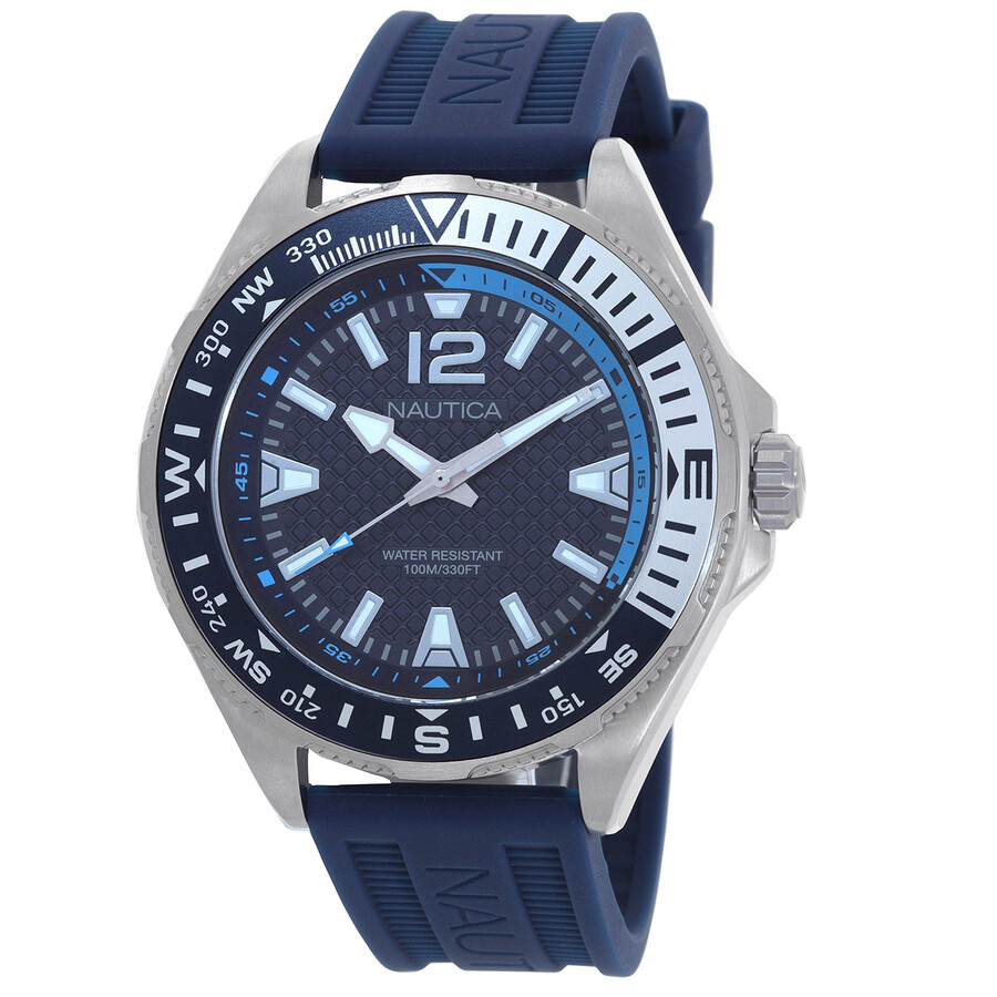 Nautica Clearwater Beach Quartz Blue Dial Men's Watch NAPCWF305 ...