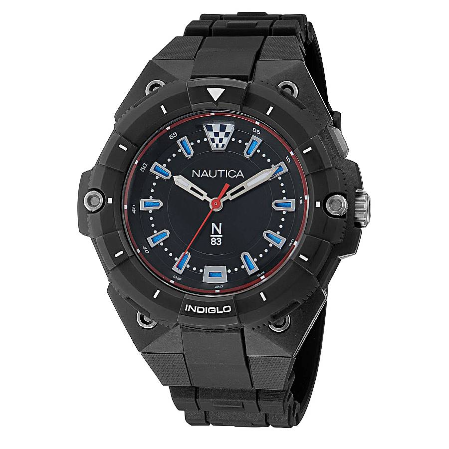 Nautica Coronado Bay Quartz Black Dial Men's Watch NAPCNS503