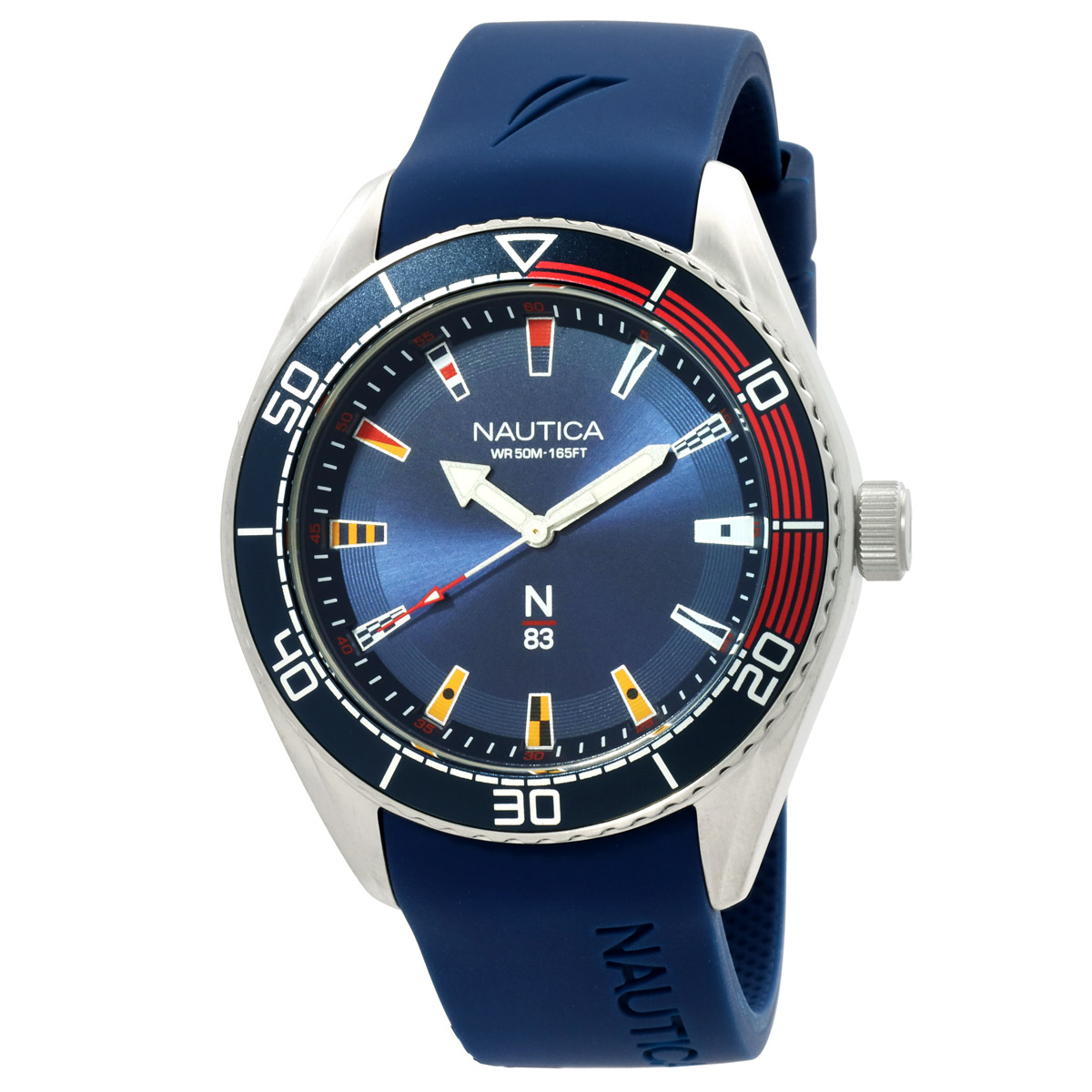 Nautica N83 NAPFWS301 Finn World - Reloj con correa de