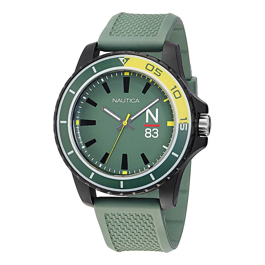 Nautica Finn World Quartz Green Dial Men's Watch NAPFWF304