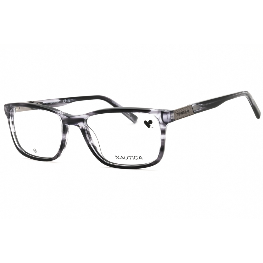Nautica Men's Grey Rectangular Eyeglass Frames N8177