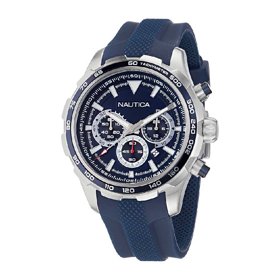 Nautica NST Chronograph Quartz Blue Dial Men's Watch NAPNSAS33