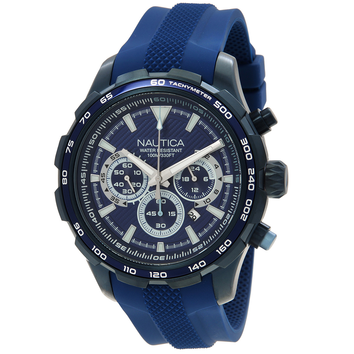 NAUTICA - SPORTY Blue / Silicone | Blue Dial