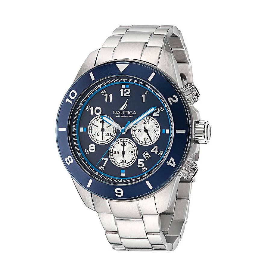 Nautica One Chronograph Quartz Blue Dial Men's Watch NAPNOS405