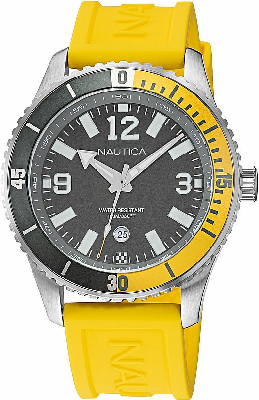 Nautica Pacific Beach Quartz Grey Dial Men's Watch NAPPBS162