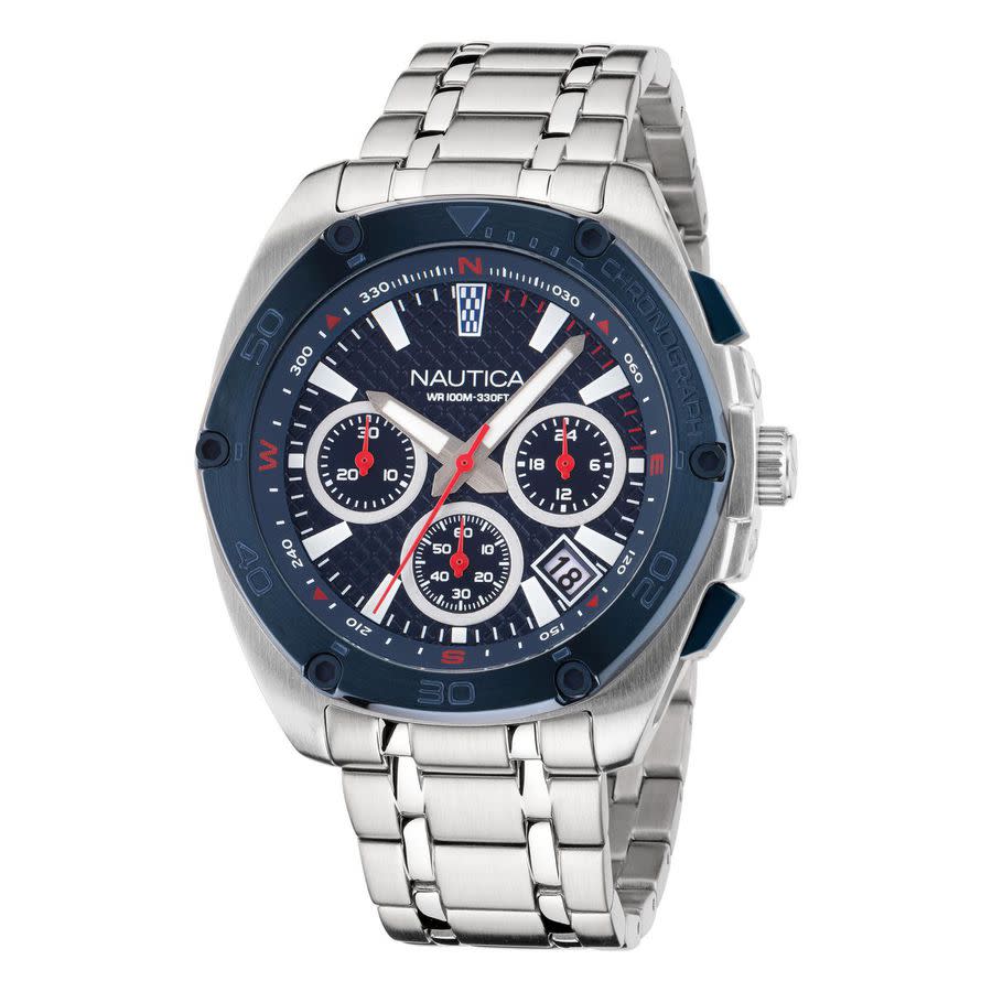 Nautica Tin Can Bay Blue Dial Men's Watch NAPTCS304
