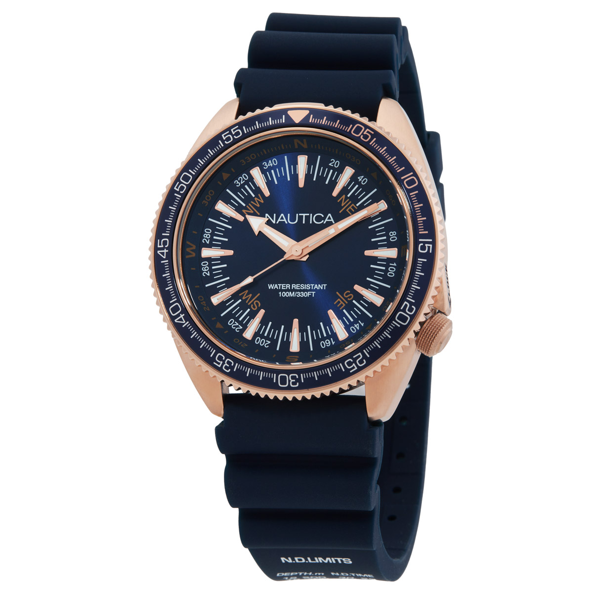 Nautica Vintage Quartz Blue Dial Men's Watch NAPNVF306
