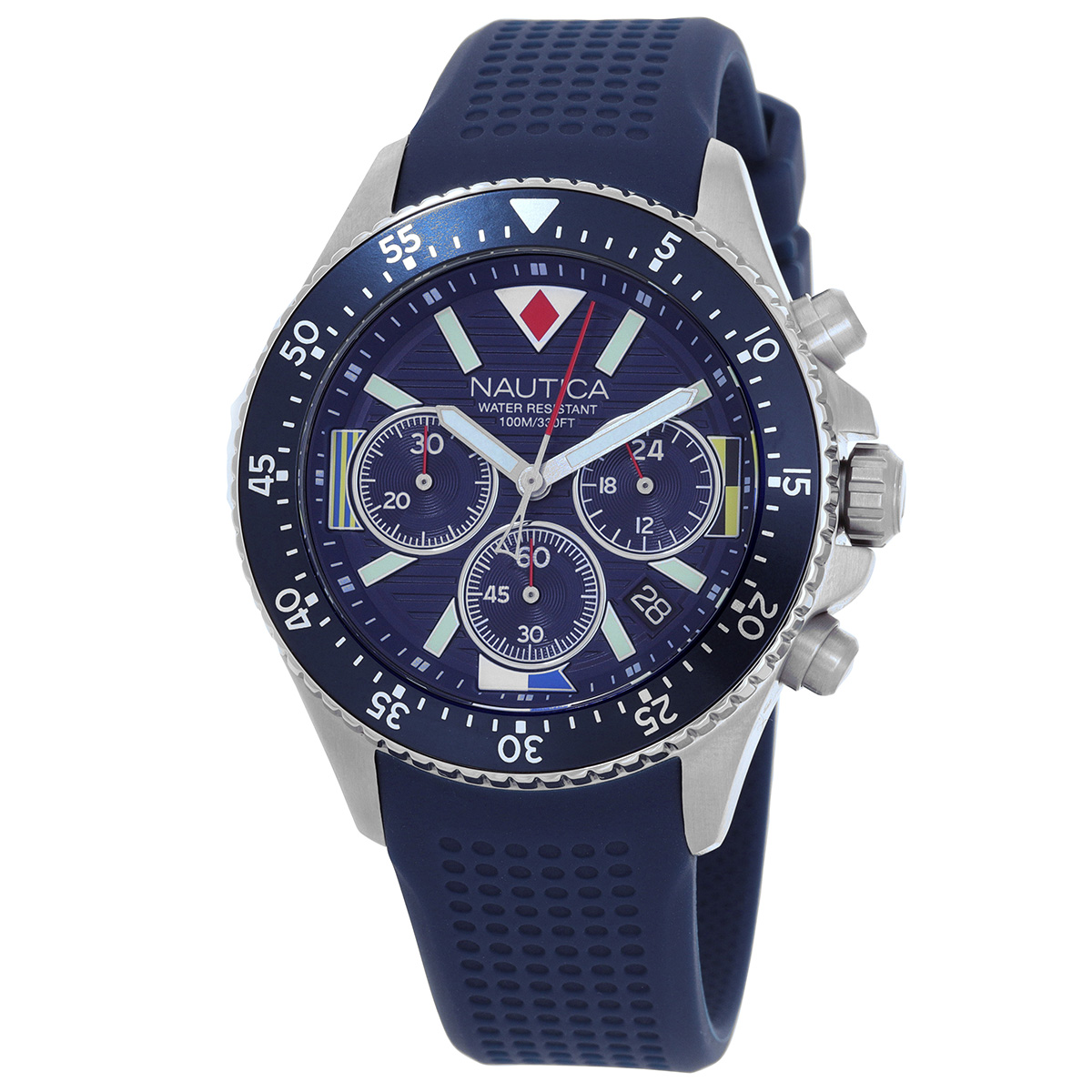 Nautica Westport Chronograph Quartz Blue Dial Men's Watch NAPWPS302