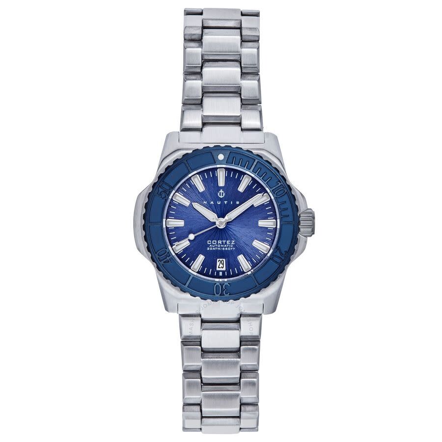 Shop Nautis Cortez Blue Dial Men's Watch Naun102-4