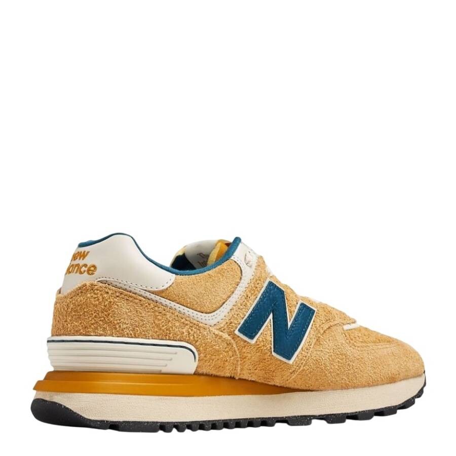 New Balance 574 Legacy Mustard Gold Sneakers In Orange