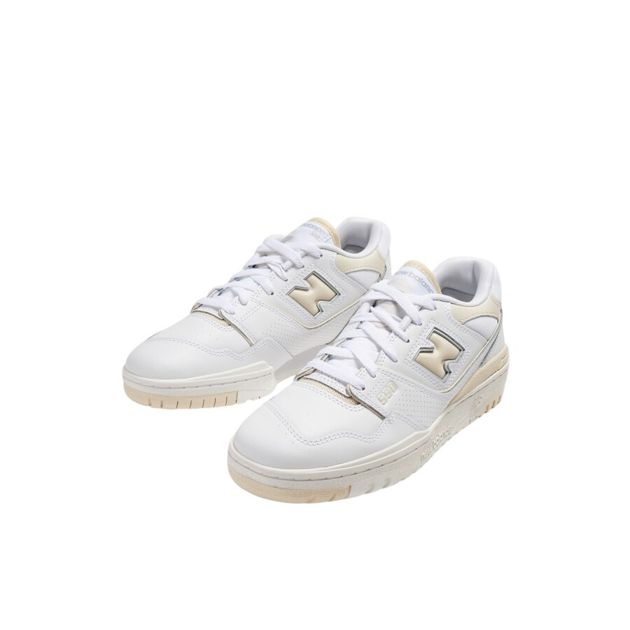 スニーカー New Balance Two-tones leather and fabric 550 sneakers New Balance Two-tones Leather And Fabric 550 Sneakers In