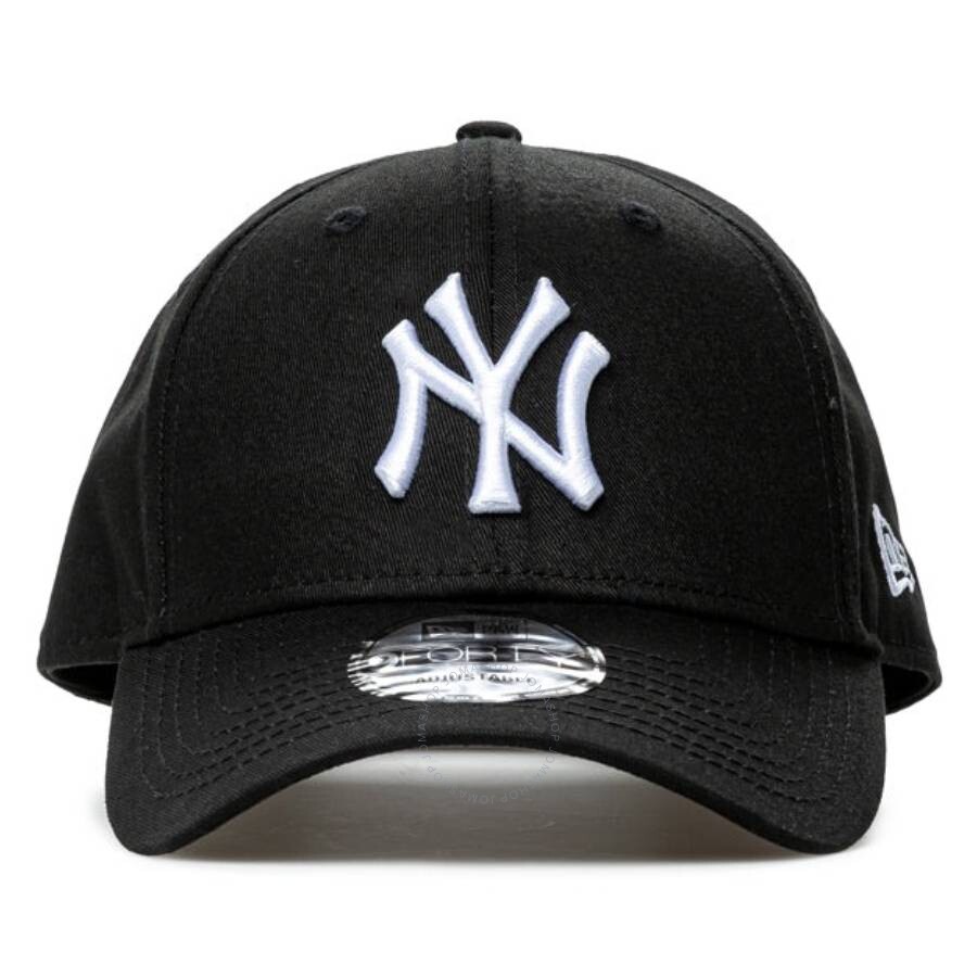 New Era New York Yankees 9forty Cotton Hat In Black