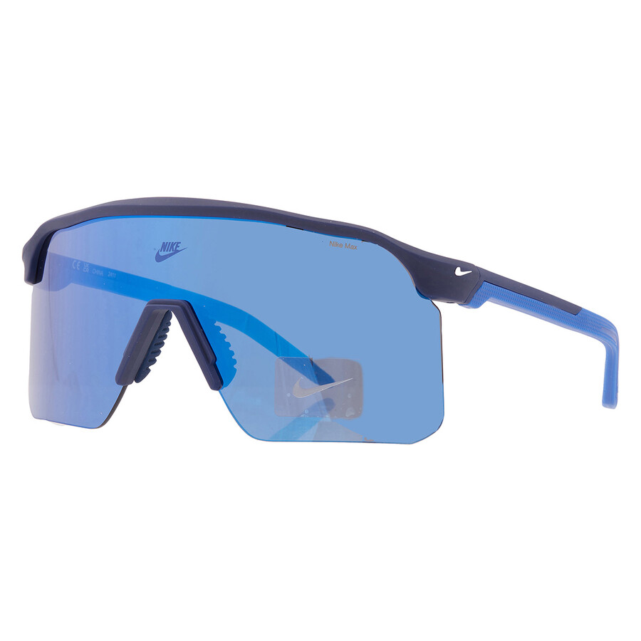 Nike Blue Mirror Shield Men's Sunglasses  Expedition Shield Ib6562x 492 61