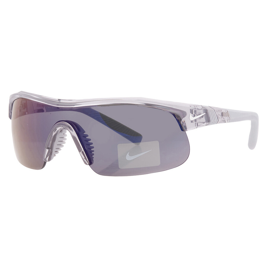 Nike Blue Mirror Shield Men's Sunglasses  Show X1 Dx6520 065 58