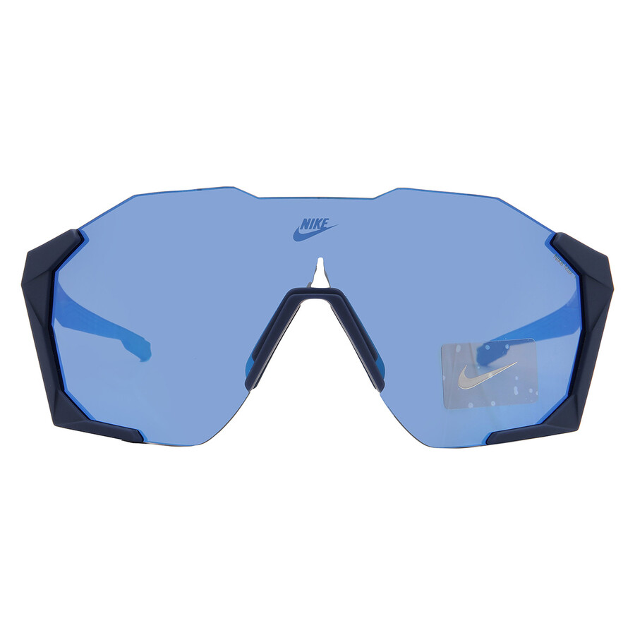 Nike Blue Mirror Shield Unisex Sunglasses Charged Shield Ib3518x 492 61