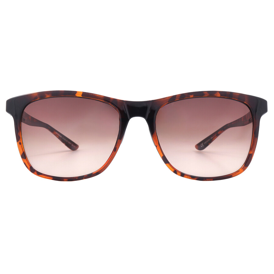 Nike Brown Gradient Square Men's Sunglasses Passage Ev1199 237 55
