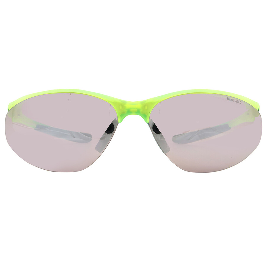 Nike Chrome Mirror Wrap Unisex Sunglasses Aerial E Dz7353 702 69