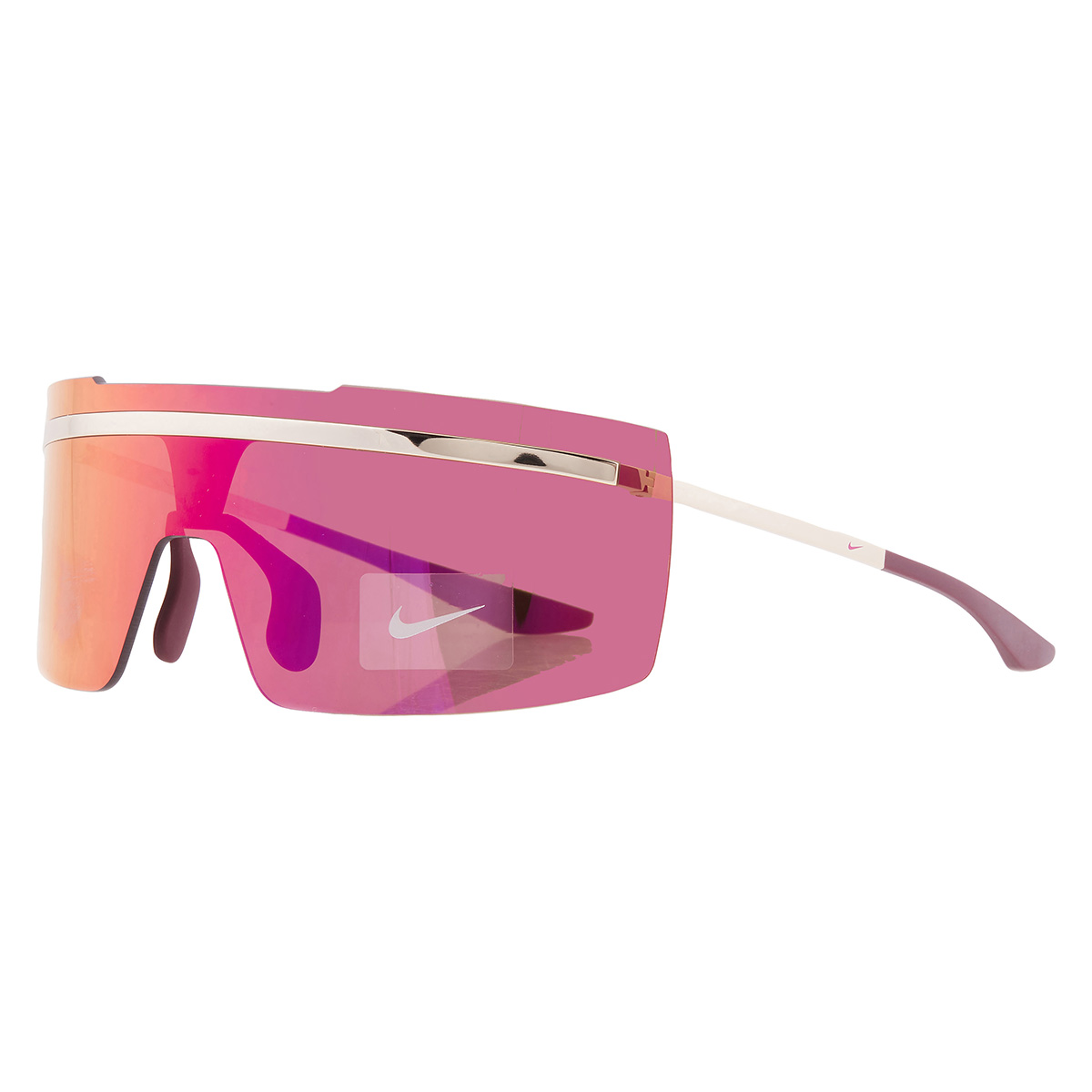 Nike Crimson Mirror Shield Unisex Sunglasses NIKE ECHO SHIELD M