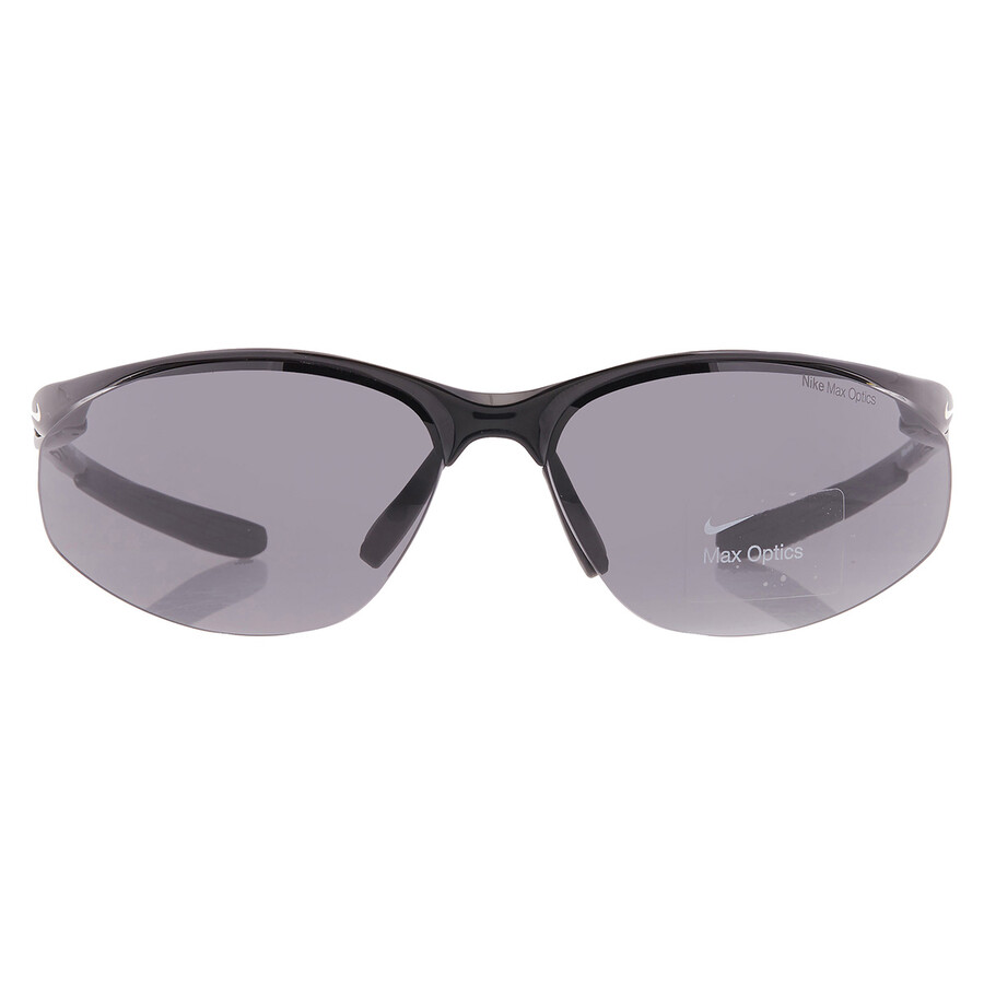 Nike Dark Grey Wrap Unisex Sunglasses  Aerial Dz7352 010 69
