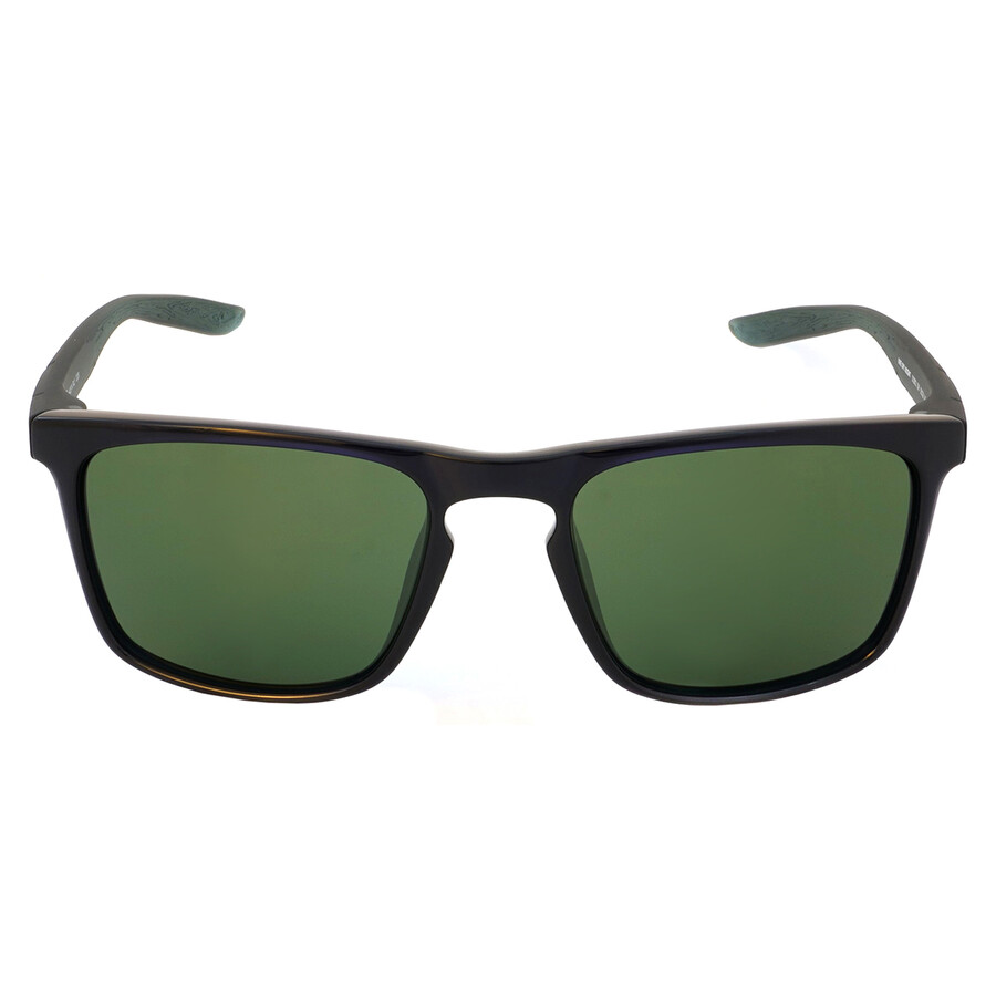 Nike Green Rectangular Unisex Sunglasses Sky Ascent Dq08 556 55 In Green