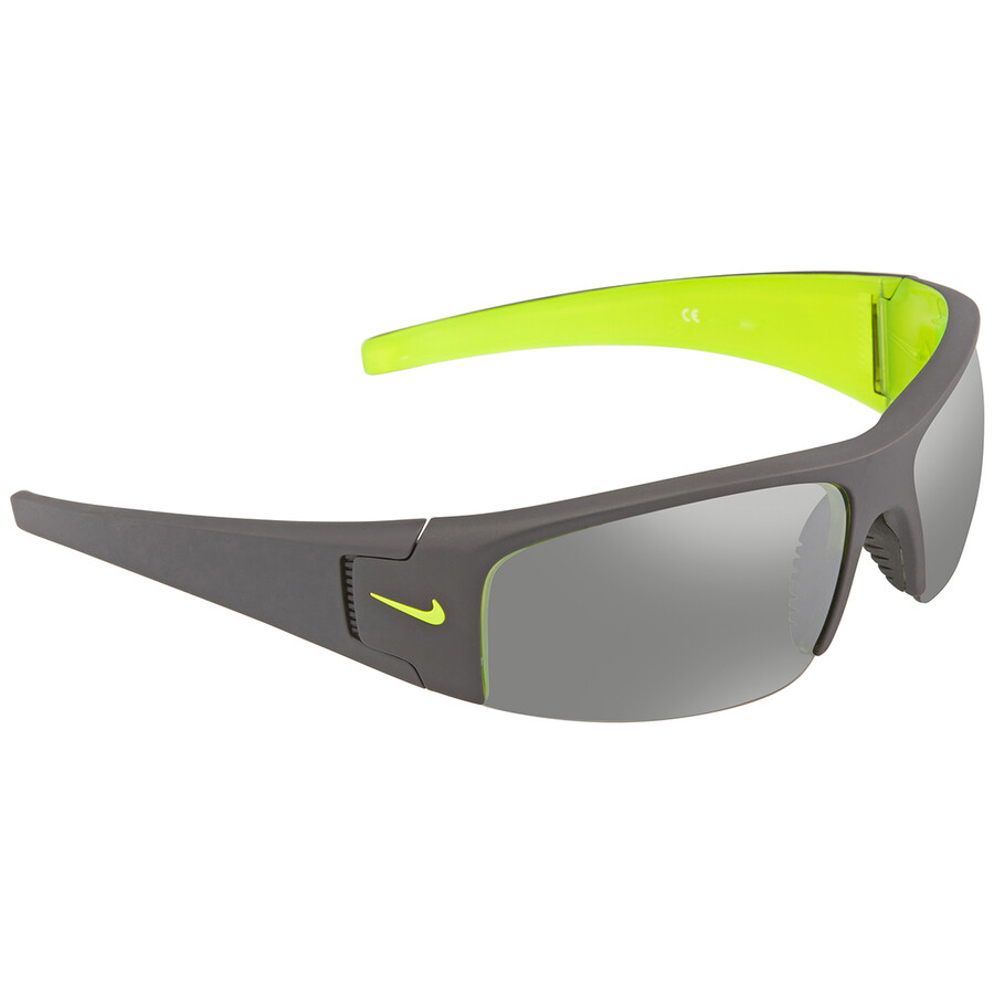 Nike Grey Wrap Unisex Sunglasses Diverge Ev0325 007 64 In Grey