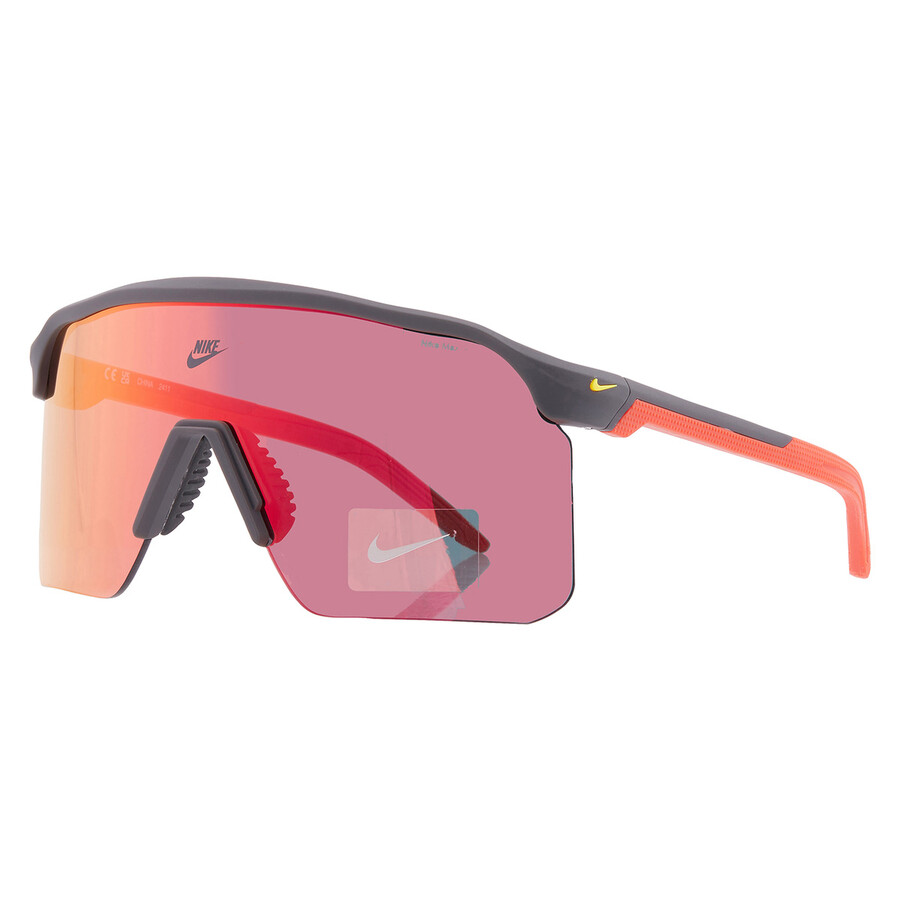 Nike Red Mirror Shield Men's Sunglasses  Expedition Shield Ib6562x 200 61