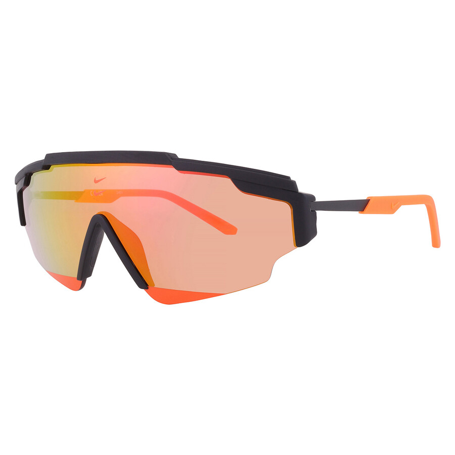 Nike Road Orange Shield Men's Sunglasses  Marquee Edge 24 E Ev24027 008 64