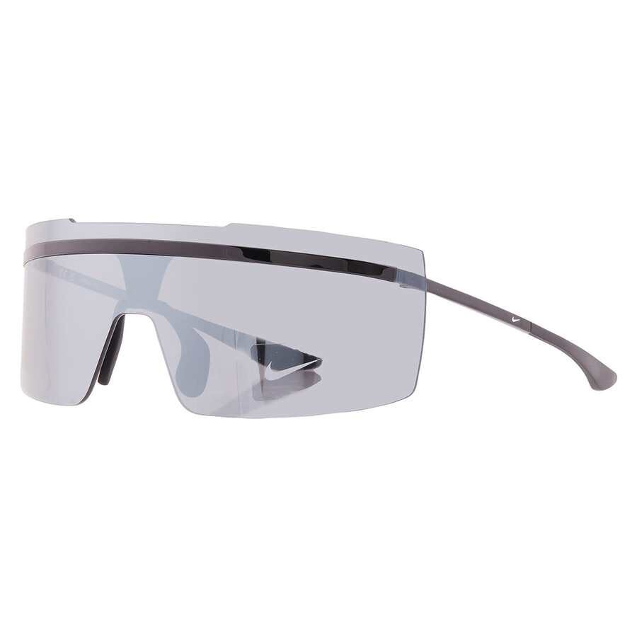 Nike Silver Flash Shield Unisex Sunglasses  Echo Shield Fd5114 010 67