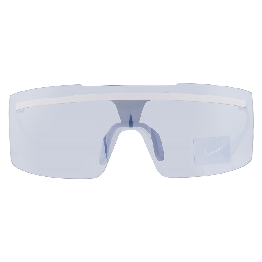 Nike Silver Mirror Shield Unisex Sunglasses  Echo Shield M Fd1884 015 67