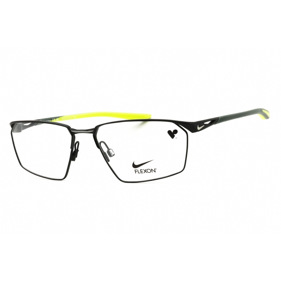 Nike Unisex Black Rectangular Eyeglass Frames 4311