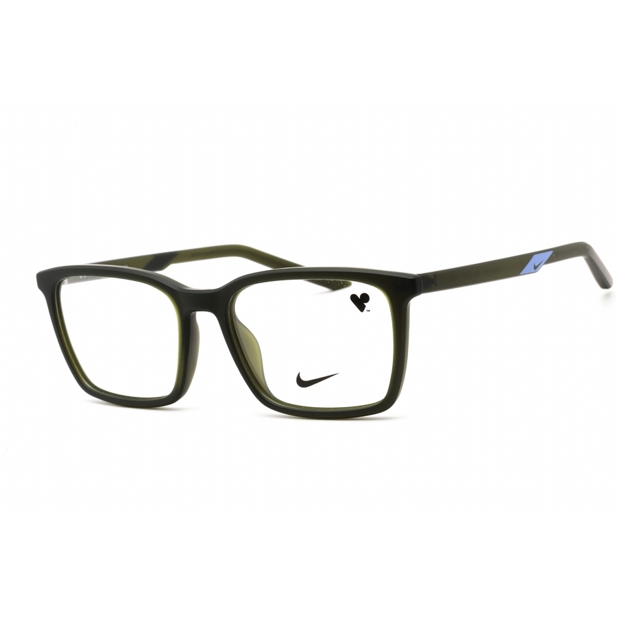 Nike Unisex Black Rectangular Eyeglass Frames 7256