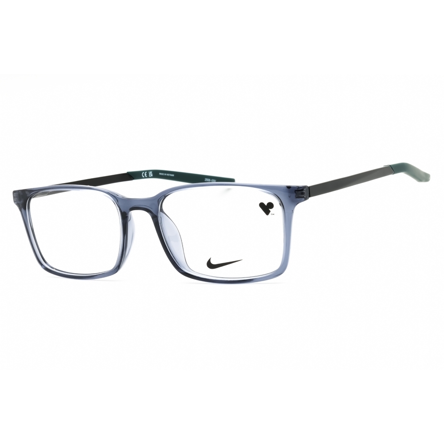 Nike Unisex Blue Rectangular Eyeglass Frames 7282