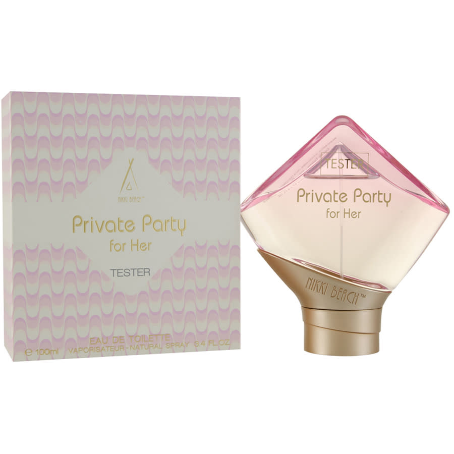 Nikki Beach Ladies Private Party Edt Spray 3.38 oz (tester) Fragrances 7640111610038