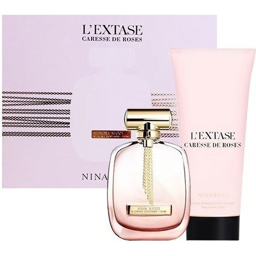 Nina Ricci Ladies L'Extase Caresse de Roses Gift Set Fragrances