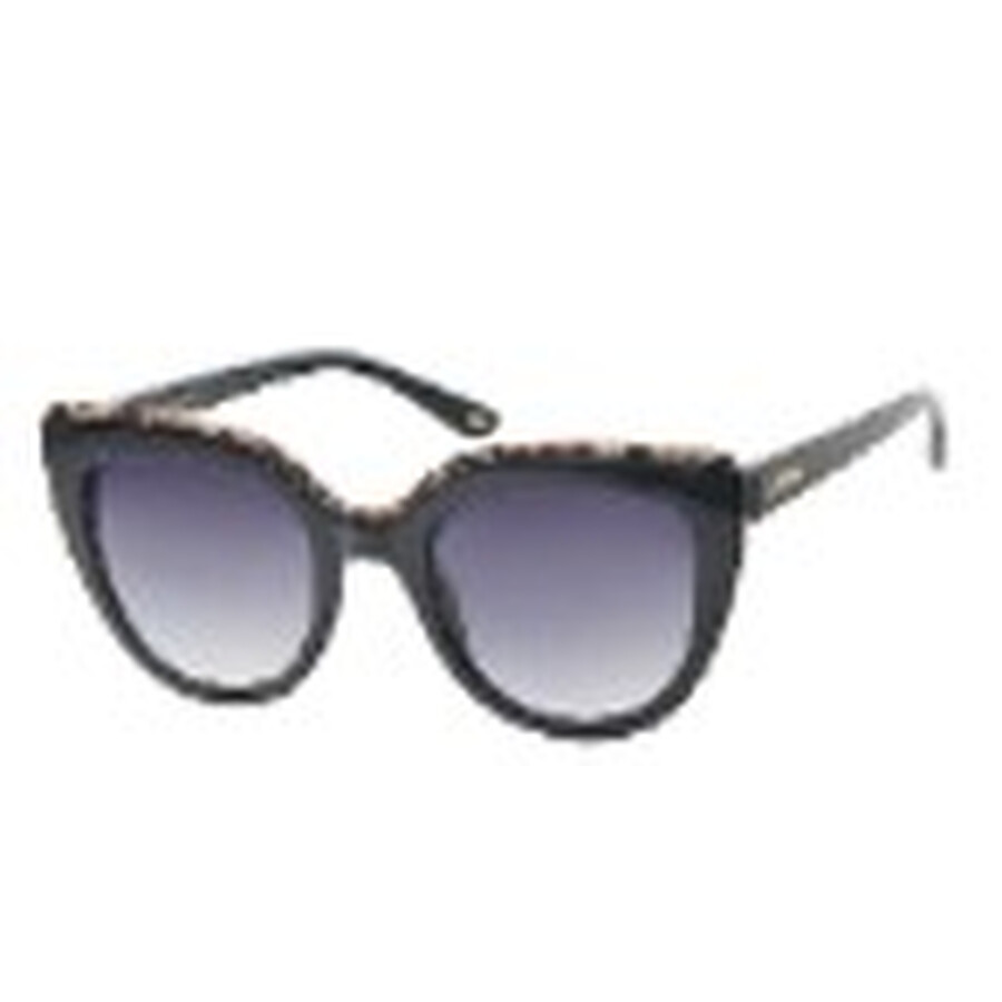 Nine West 46369rnj001 Black Cat Eye Ladies Sunglasses 10259531.lts Blk In Black