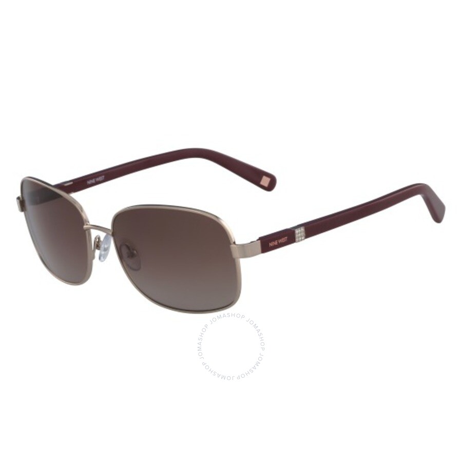 nine west rose gold sunglasses